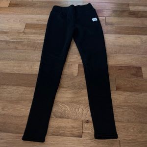 Sherpa lined leggings